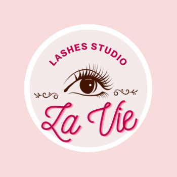 logo La Vie Lashes Studio